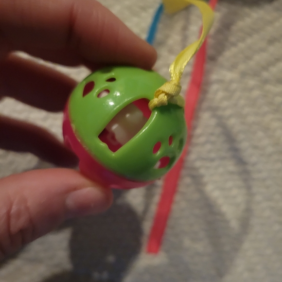 ❤️🩷❤️ Set of 2 cat dangle toys bell wand and feather birdhouse PetLinks - Picture 5 of 9